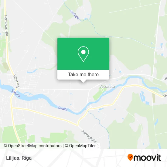 Lilijas map