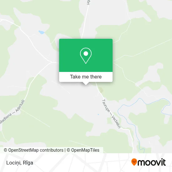 Lociņi map