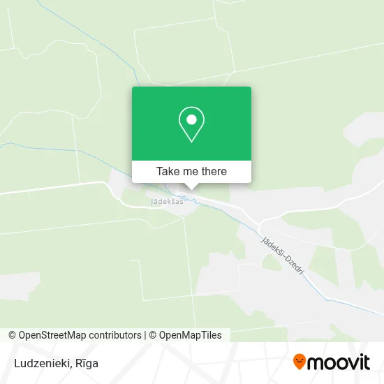 Ludzenieki map