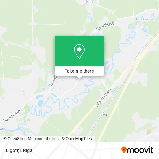 Līgotņi map