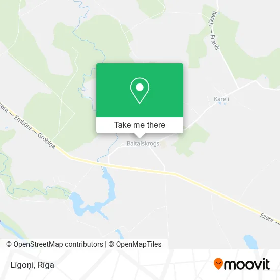 Līgoņi map
