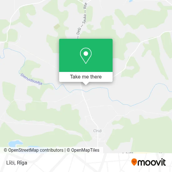 Līči map