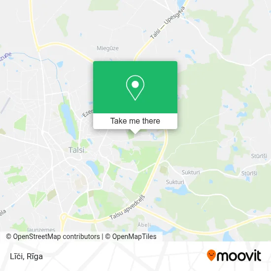 Līči map