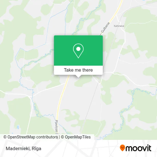 Madernieki map