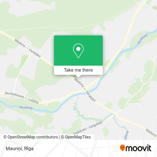 Mauriņi map
