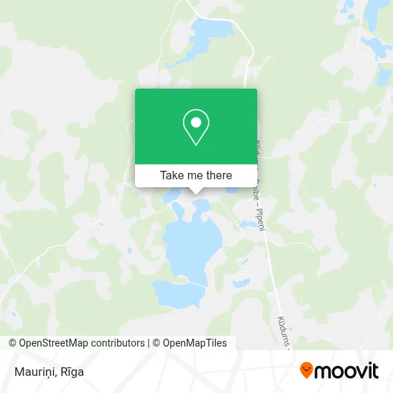 Mauriņi map