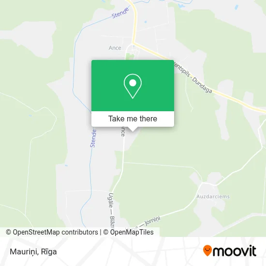 Mauriņi map