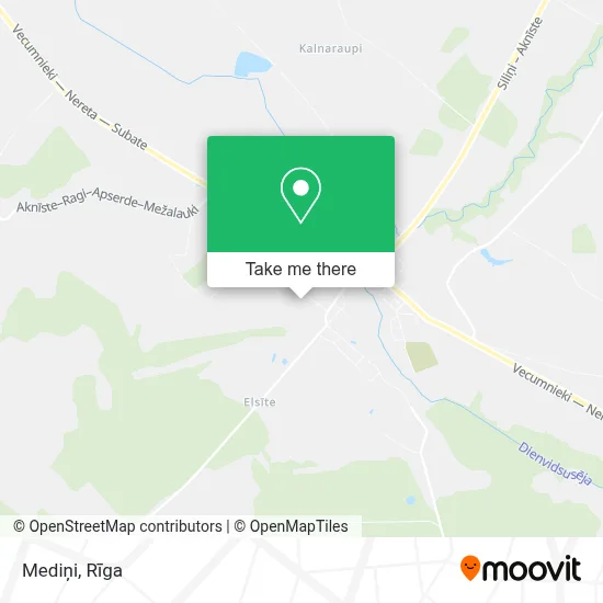 Mediņi map