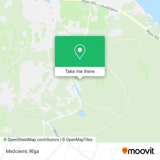 Mežciemi map