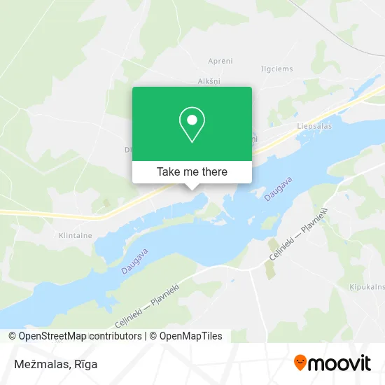 Mežmalas map