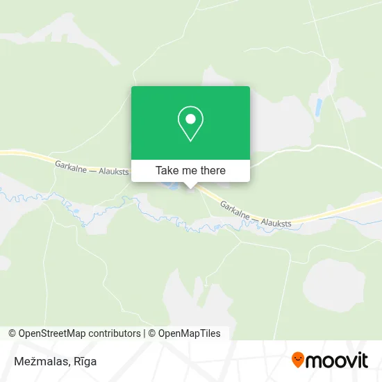 Mežmalas map