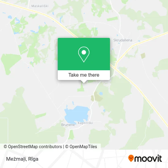 Mežmaļi map