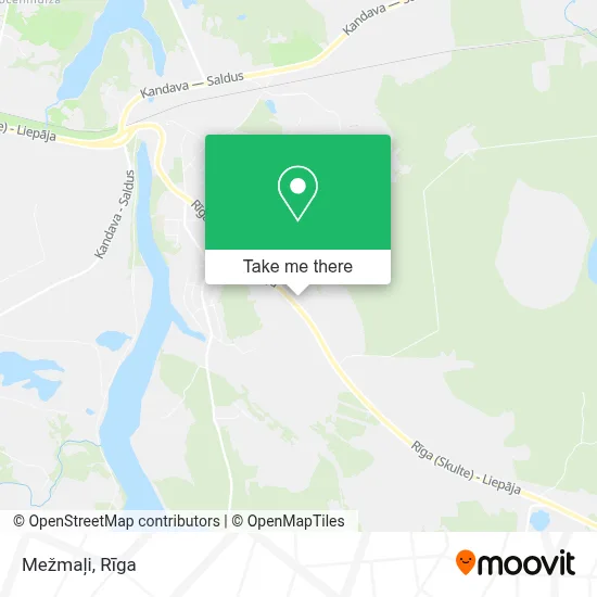 Mežmaļi map