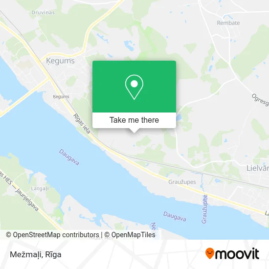 Mežmaļi map