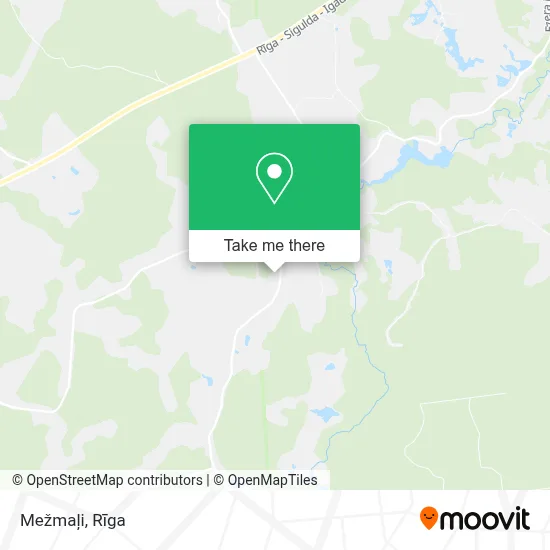 Mežmaļi map