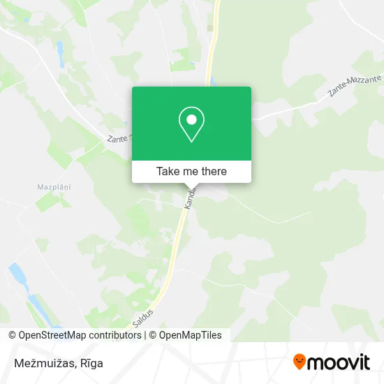 Mežmuižas map