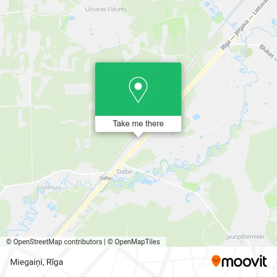 Miegaiņi map
