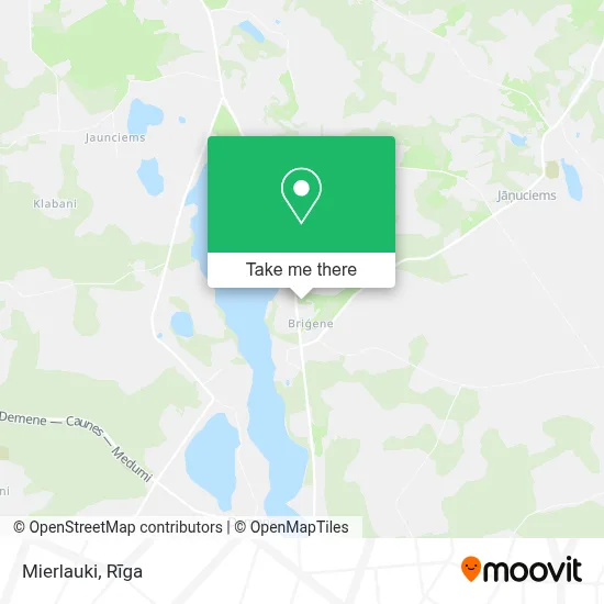 Mierlauki map
