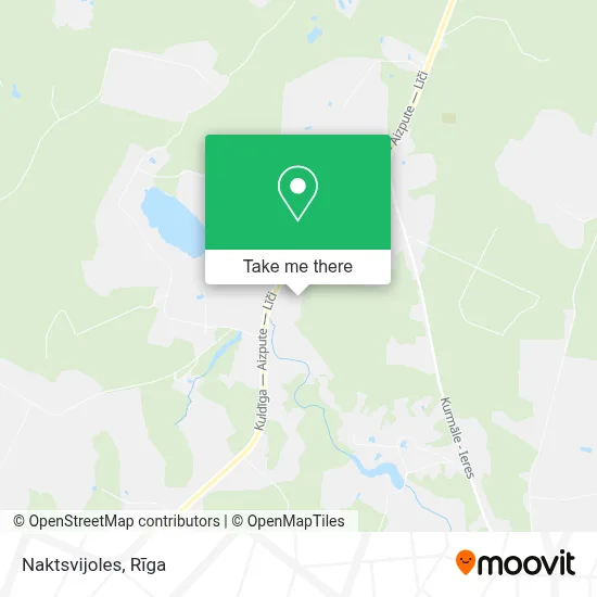 Naktsvijoles map