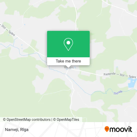 Nameji map