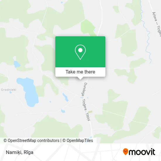 Namiķi map