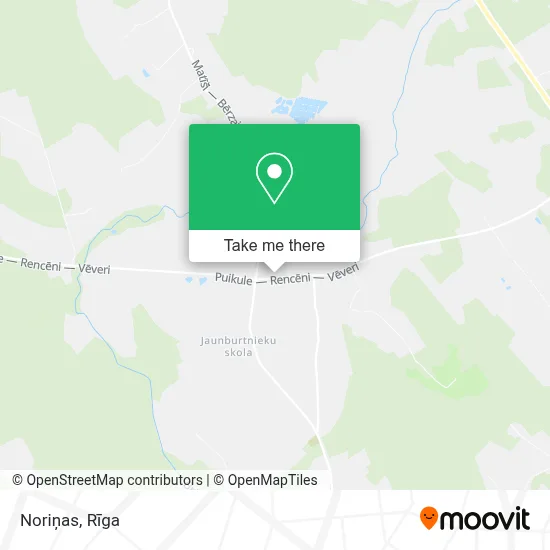 Noriņas map