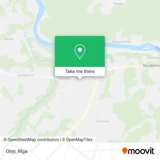 Oliņi map