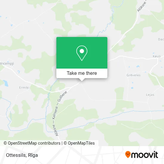 Ottessils map