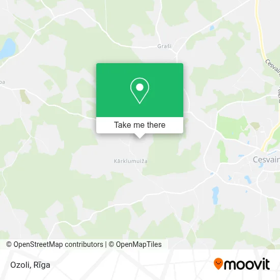 Ozoli map