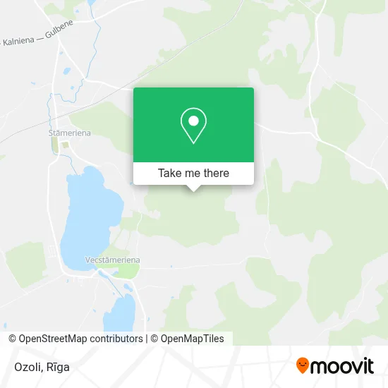 Ozoli map