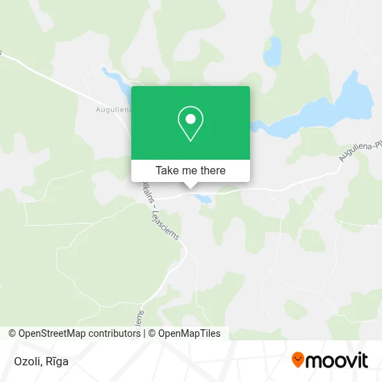 Ozoli map