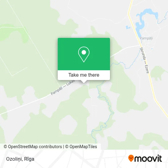 Ozoliņi map