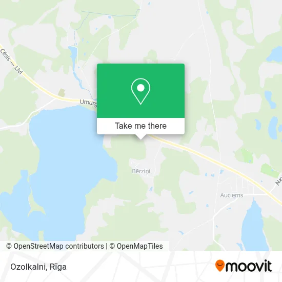 Ozolkalni map
