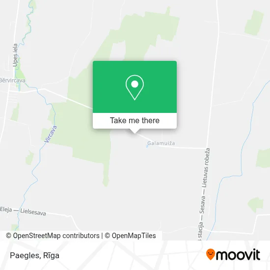 Paegles map