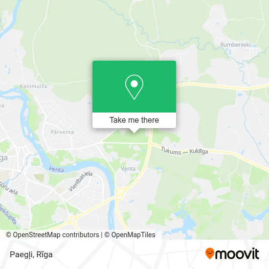 Paegļi map