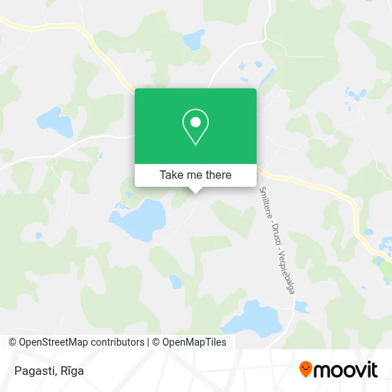 Pagasti map