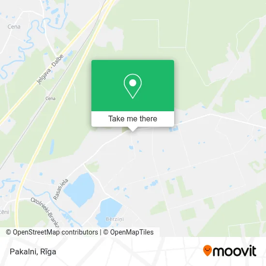 Pakalni map