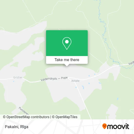 Pakalni map
