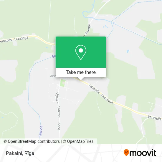 Pakalni map