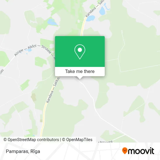 Pamparas map