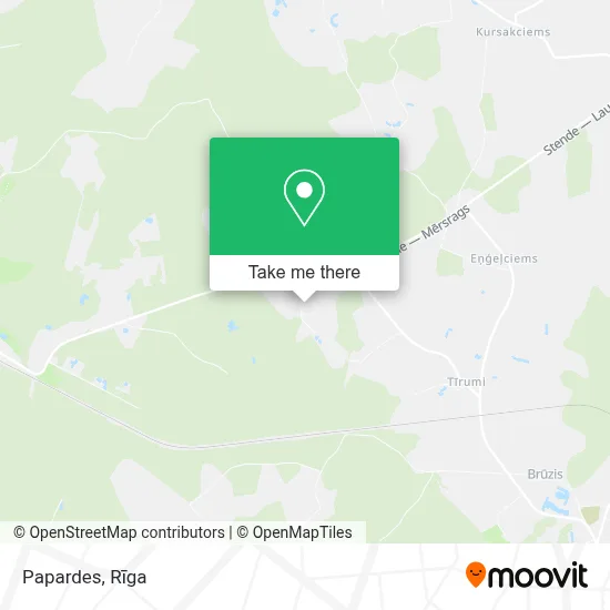 Papardes map