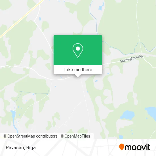 Pavasari map