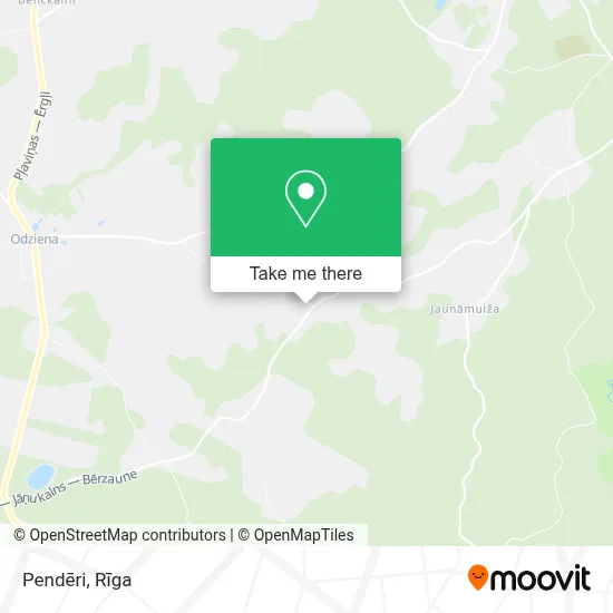 Pendēri map