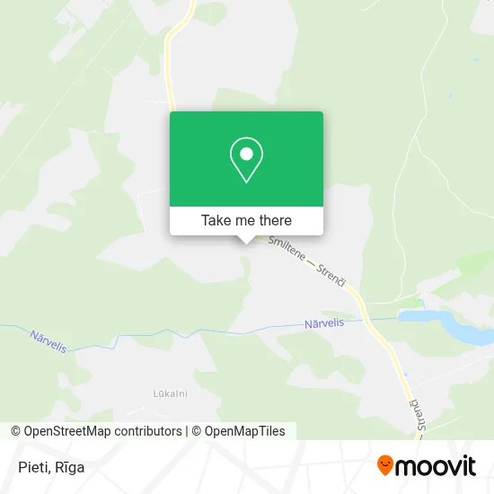 Pieti map