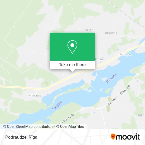 Podraudze map