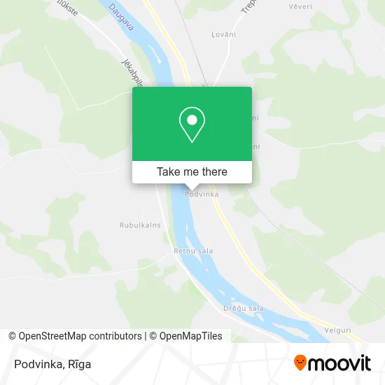 Podvinka map