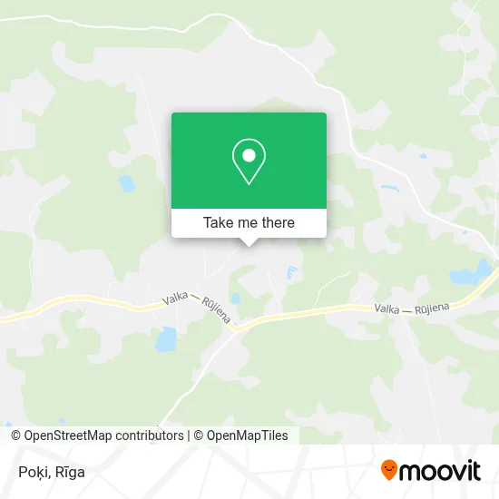 Poķi map