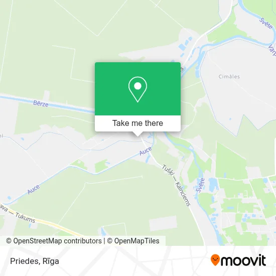 Priedes map