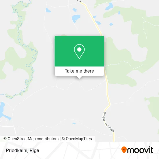Priedkalni map