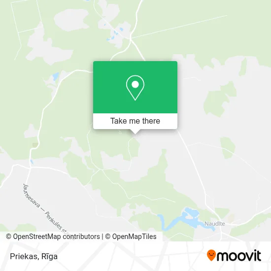 Priekas map